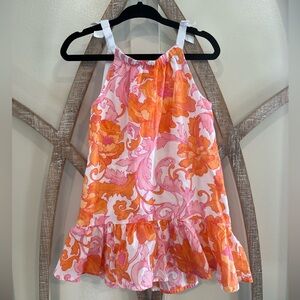 Janie and Jack Girls Floral dress size 18-24 months